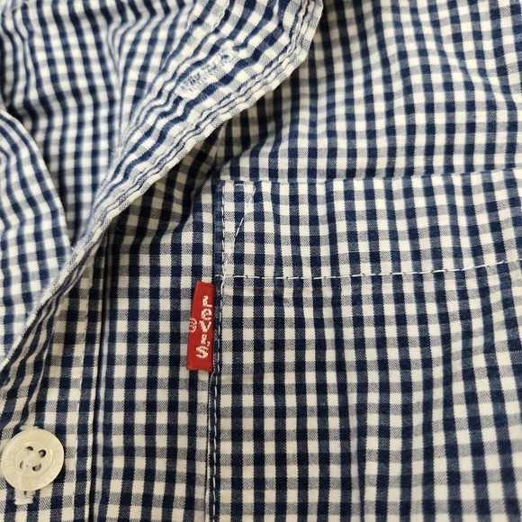 Boys WRANGLER Plaid LongSleeve Button down size XS 4 - Picture 3 of 8